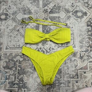 Abercrombie & Fitch Lime Bikini Set